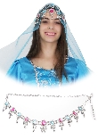 SET ODALISCA (CINTURA + DIADEMA)